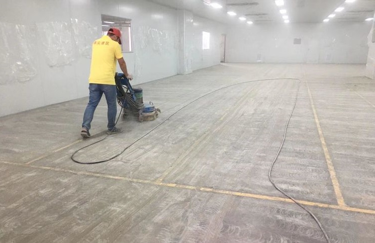 地坪研磨至硬质层