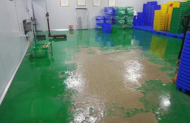 中央厨房聚氨酯纱浆地坪