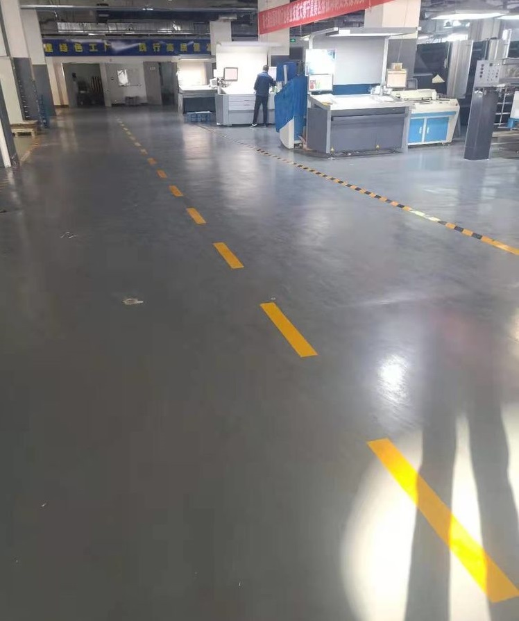 印刷厂耐磨聚氨酯地坪