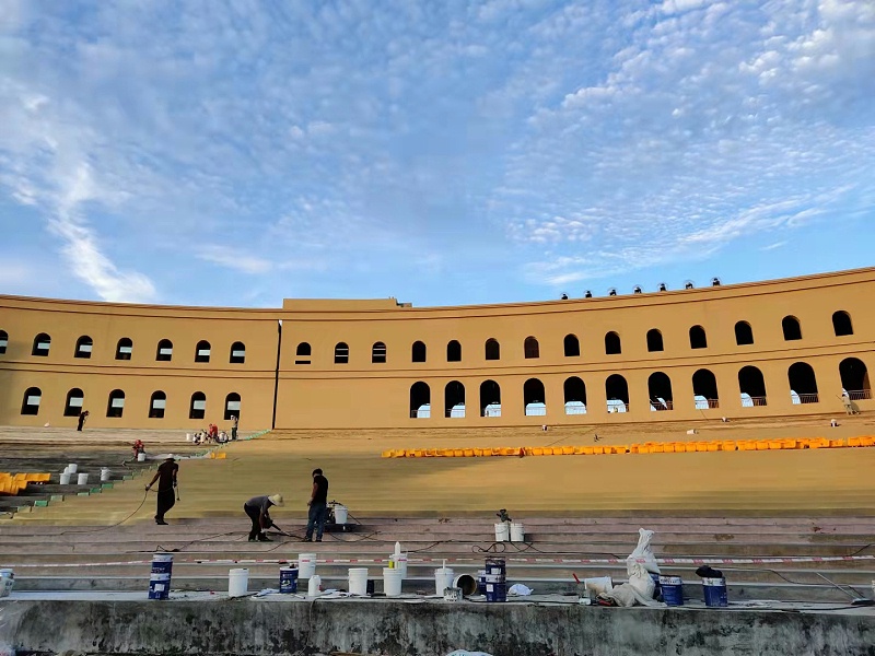 看台聚氨酯地坪